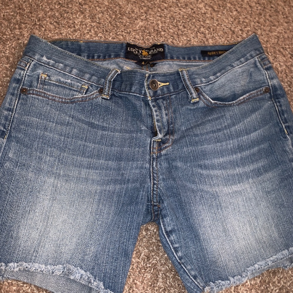 Lucky Brand Abbey Short Light Wash